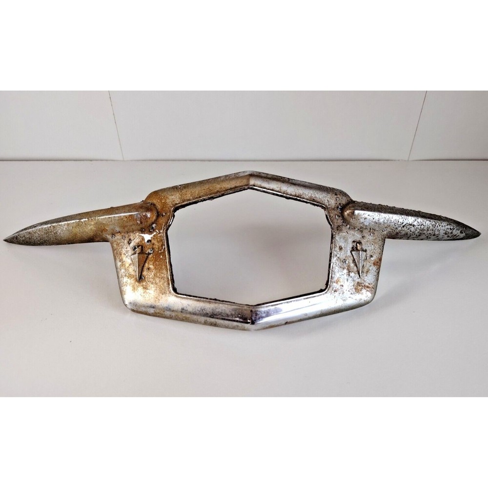 1950 Plymouth Car Ornament Hood Emblem marked 1335316